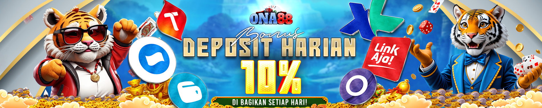 ONA88 -  Bonus Deposit Harian 10%